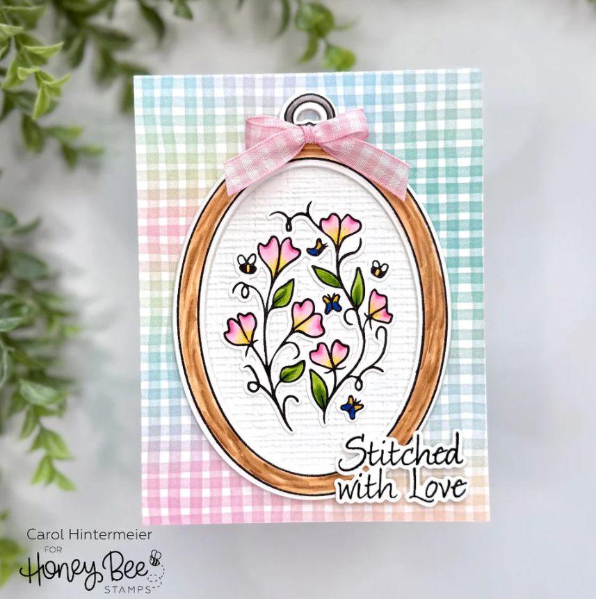 HONEY BEE - Collezione Makers Mix -Coordinating Honey Cuts Stitched With Love - immagine 2