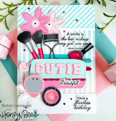 Alternative view of HONEY BEE - Collezione Makers Mix - Honey Cuts Varsity Letters Alphabet