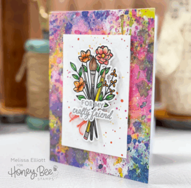 Alternative view of HONEY BEE - Collezione Makers Mix -  6"x6" Stamp Set Work Of Heart