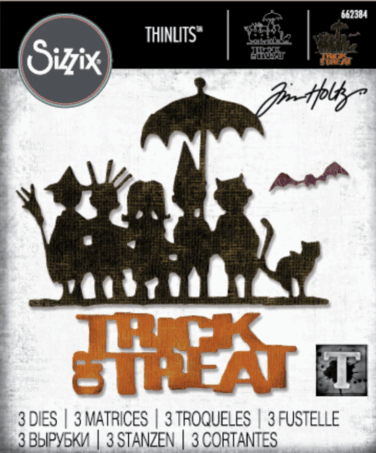 Sizzix Thinlits Die by Tim Holtz Trick-or-Treat (3pcs)