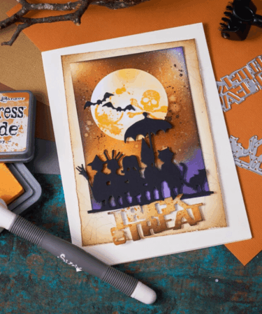 Alternative view of Sizzix Thinlits Die by Tim Holtz Trick-or-Treat (3pcs)