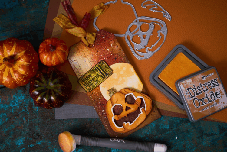 Sizzix Thinlits Die by Tim Holtz Layered Jack-o-Lantern (10pcs) - immagine 2