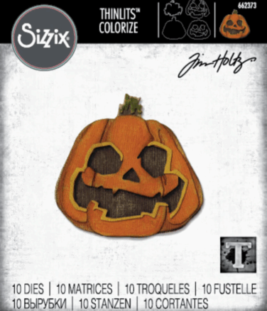 Sizzix Thinlits Die by Tim Holtz Layered Jack-o-Lantern (10pcs)