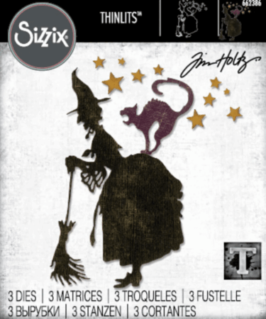 Sizzix Thinlits Die by Tim Holtz Witchcraft (3pcs)