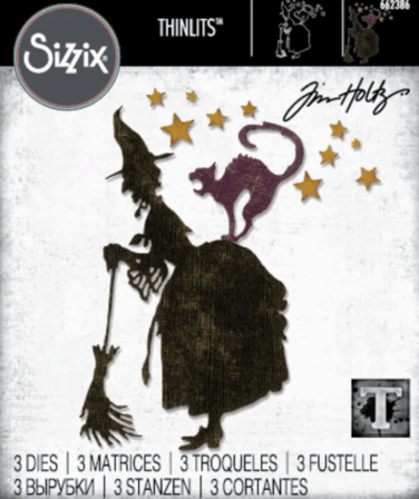 Sizzix Thinlits Die by Tim Holtz Witchcraft (3pcs)