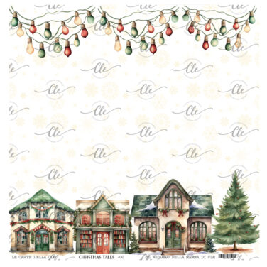 IL NEGOZIO DELLA MAMMA DI CLE -- LE CARTE DELLA CLE-  COLLEZIONE CHRISTMAS TALES - CARTA NUM. 2