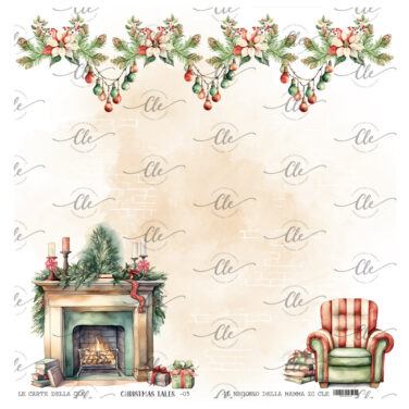 IL NEGOZIO DELLA MAMMA DI CLE - - LE CARTE DELLA CLE- COLLEZIONE CHRISTMAS TALES - CARTA NUM. 3