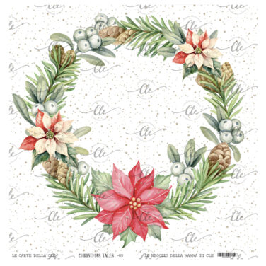 IL NEGOZIO DELLA MAMMA DI CLE -- LE CARTE DELLA CLE-  COLLEZIONE CHRISTMAS TALES - CARTA NUM. 5