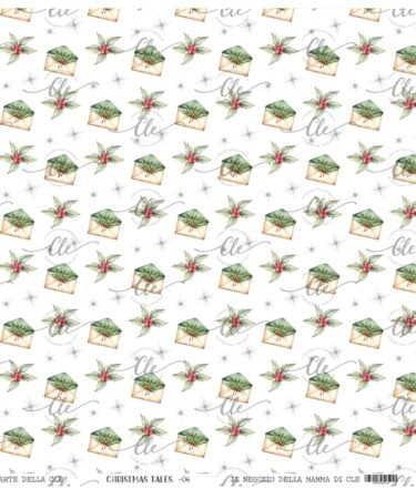 IL NEGOZIO DELLA MAMMA DI CLE -- LE CARTE DELLA CLE-  COLLEZIONE CHRISTMAS TALES - CARTA NUM. 6