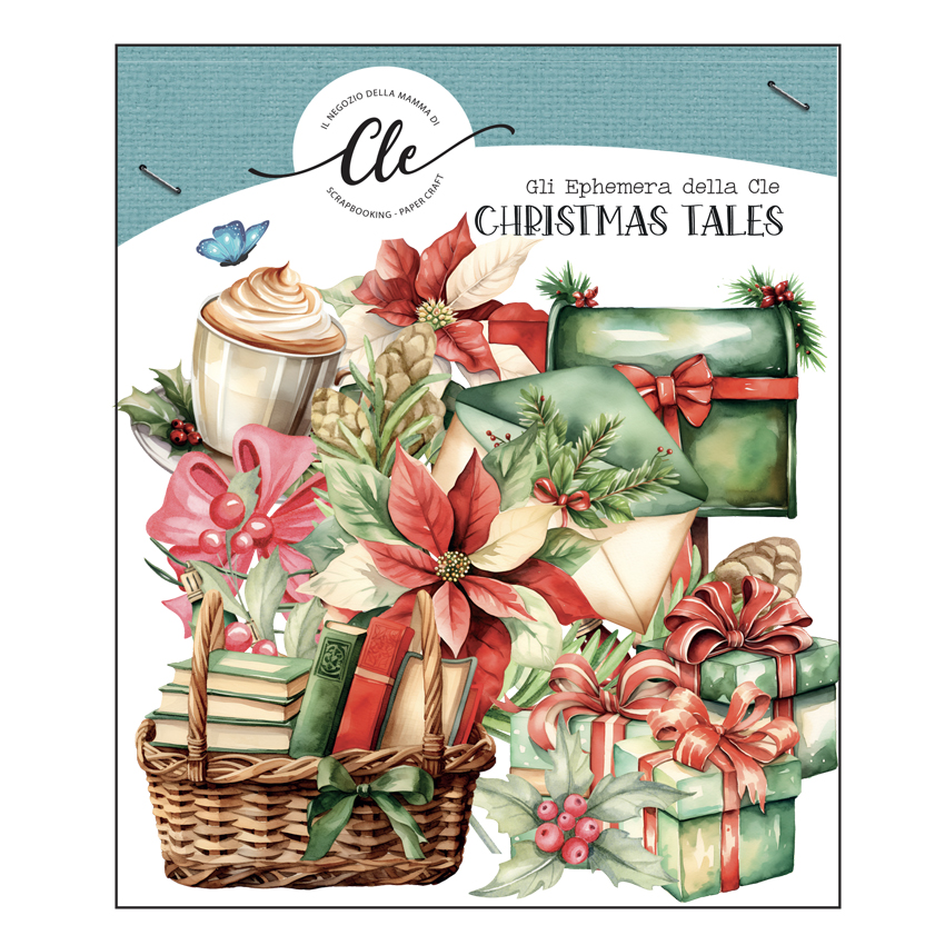 IL NEGOZIO DELLA MAMMA DI CLE – GLI ABBELLIMENTI DELLA CLE – COLLEZIONE CHRISTMAS TALES - EPHEMERA