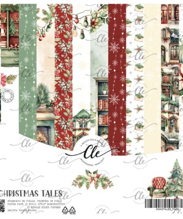 IL NEGOZIO DELLA MAMMA DI CLE - LE CARTE DELLA CLE - COLLEZIONE CHRISTMAS TALES - PAPER PACK