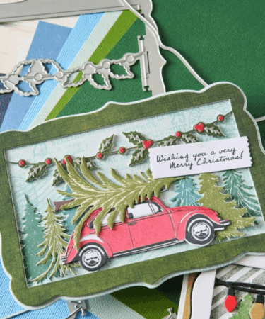 Alternative view of Sizzix Framelits Die w/Stamps by 49 and Market Journey Home (6+8 pcs timbri e fustelle coordinate))