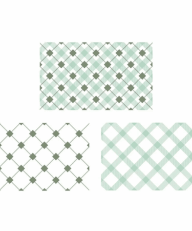 Sizzix Clear Stamps by 49 and Market Tartan (2pcs)