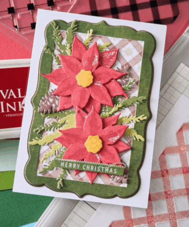 Alternative view of Sizzix Clear Stamps by 49 and Market Tartan (2pcs)