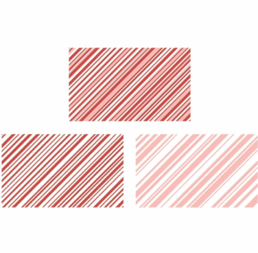 Sizzix Clear Stamps by 49 and Market Candy Stripes (2pcs)