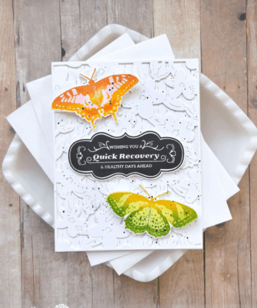 Alternative view of WAFFLE FLOWER - Butterfly Trio Matching Die