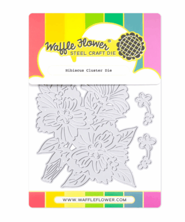 WAFFLE FLOWER - Hibiscus Cluster Die