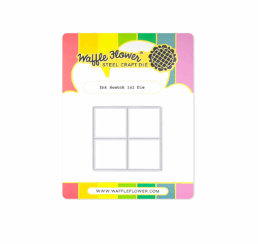 WAFFLE FLOWER - Ink Swatch 1x1 Die