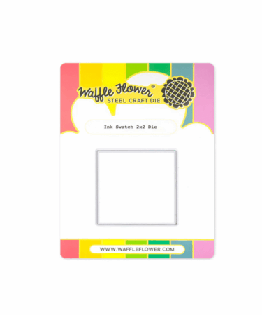 WAFFLE FLOWER - Ink Swatch 2x2 Die