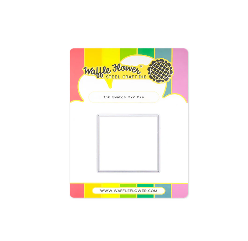 WAFFLE FLOWER - Ink Swatch 2x2 Die