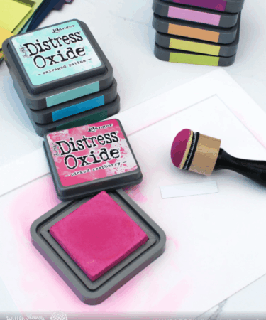 Alternative view of WAFFLE FLOWER - Ink Swatch Label Die