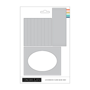 Concord & 9th - Accordion Card Base Dies