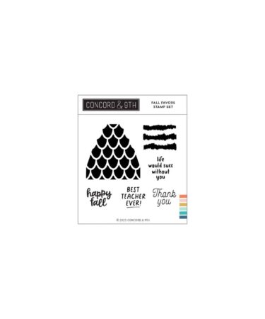 Concord & 9th - Fall Favors Stamp Set (4 x 4)