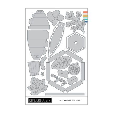 Concord & 9th - Fall Favors Box Dies