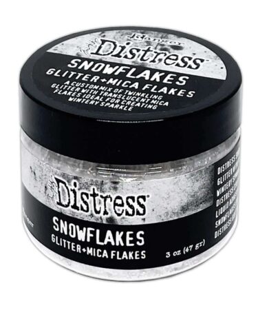 Tim Holtz Distress Glitter and Mica Flakes - Snowflakes