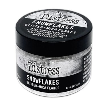 Tim Holtz Distress Glitter and Mica Flakes - Snowflakes