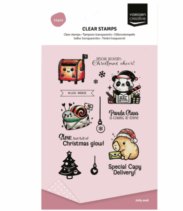 Vaessen Creative • Clear Stamps Panda Claus