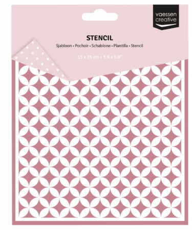 Vaessen Creative • Stencil Graphic Stars 15x15cm