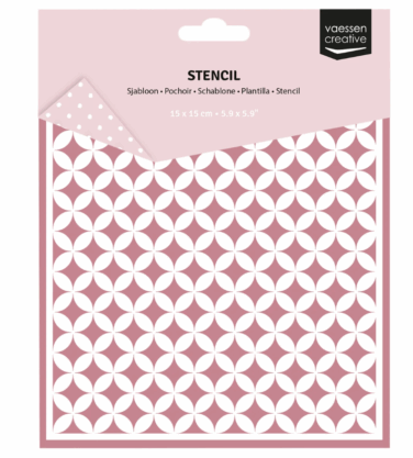 Vaessen Creative • Stencil Graphic Stars 15x15cm