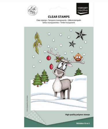Vaessen Creative • Clear Stamps Reindeer & Co 2 14pcs