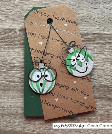 Alternative view of Vaessen Creative • Clear Stamps Christmas Baubles 1 12pcs