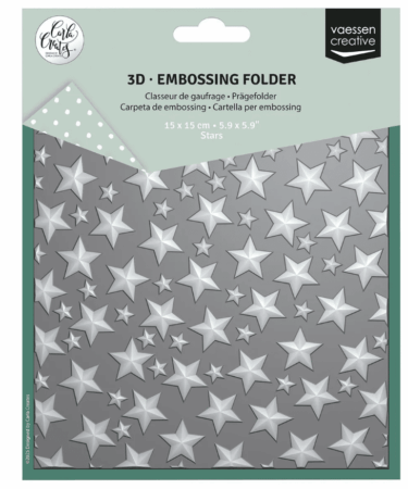 Vaessen Creative • Embossing Folder Stars