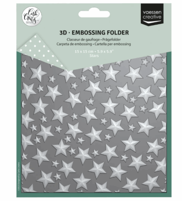 Vaessen Creative • Embossing Folder Stars
