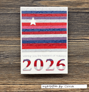 Alternative view of Vaessen Creative • Embossing Folder Stars