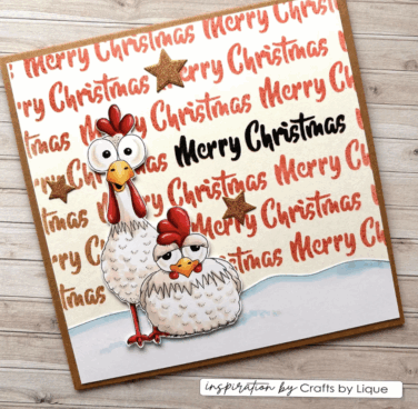 Alternative view of Vaessen Creative • Stencil Merry Christmas 5.9x5.9in