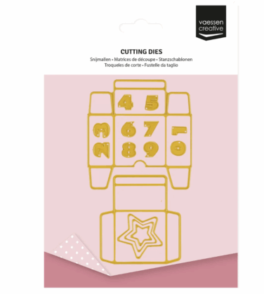 Vaessen Creative • Cutting Die Set Adventcalendar Box