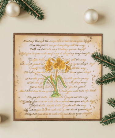 Alternative view of Vaessen Creative • 3D Embossing Folder Jingle Bells 15x15cm