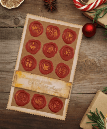 Alternative view of Vaessen Creative • Embossing Folder Wax Seal