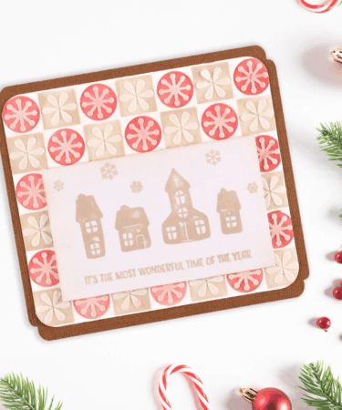 Alternative view of Vaessen Creative • Layered Stencils Checked Pattern 15x15cm