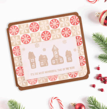 Alternative view of Vaessen Creative • Layered Stencils Checked Pattern 15x15cm