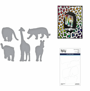 Spellbinders - Wild About You Etched Dies