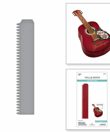 Spellbinders - Majestic Guitar Box Side Panels Etched Dies