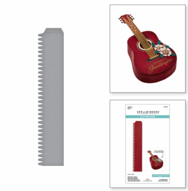Spellbinders - Majestic Guitar Box Side Panels Etched Dies
