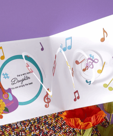 Alternative view of Spellbinders - Musical Notes & Stave Pop-Up Etched Dies