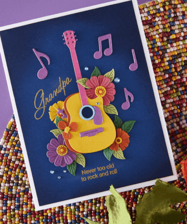 Alternative view of Spellbinders - Family Musical Mix Greetings Clear Stamp