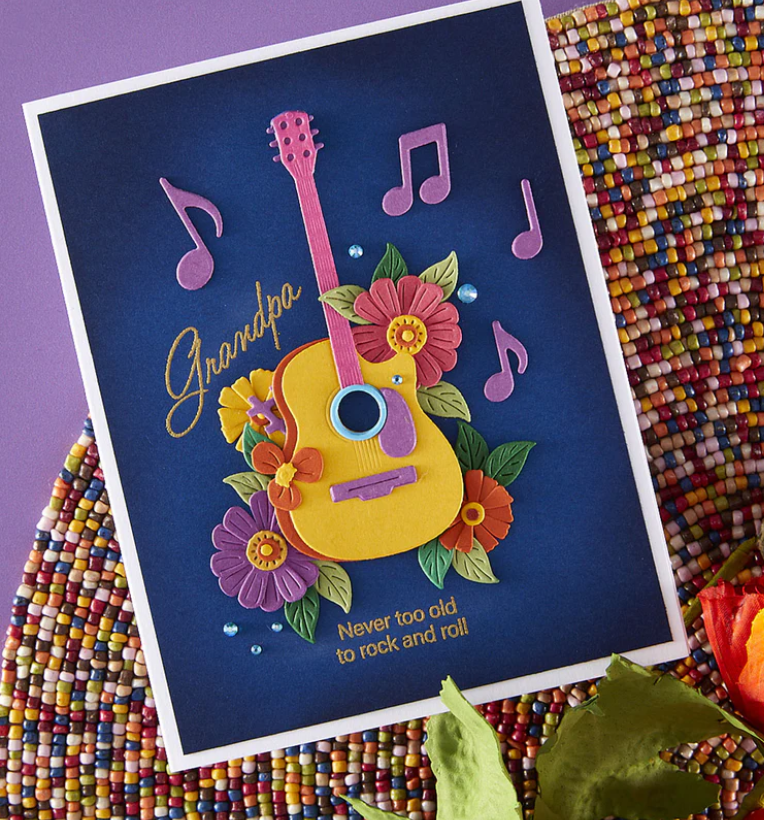 Spellbinders - Family Musical Mix Greetings Clear Stamp - immagine 2